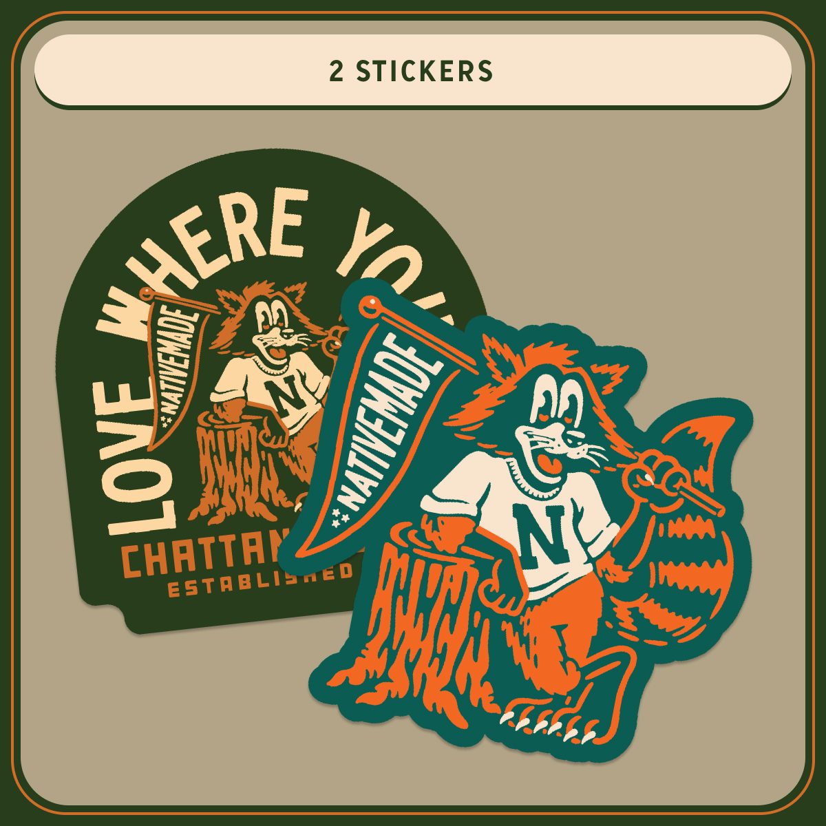 10 Year Sticker Pack