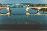 Tennessee River / Market Street Bridge over water
