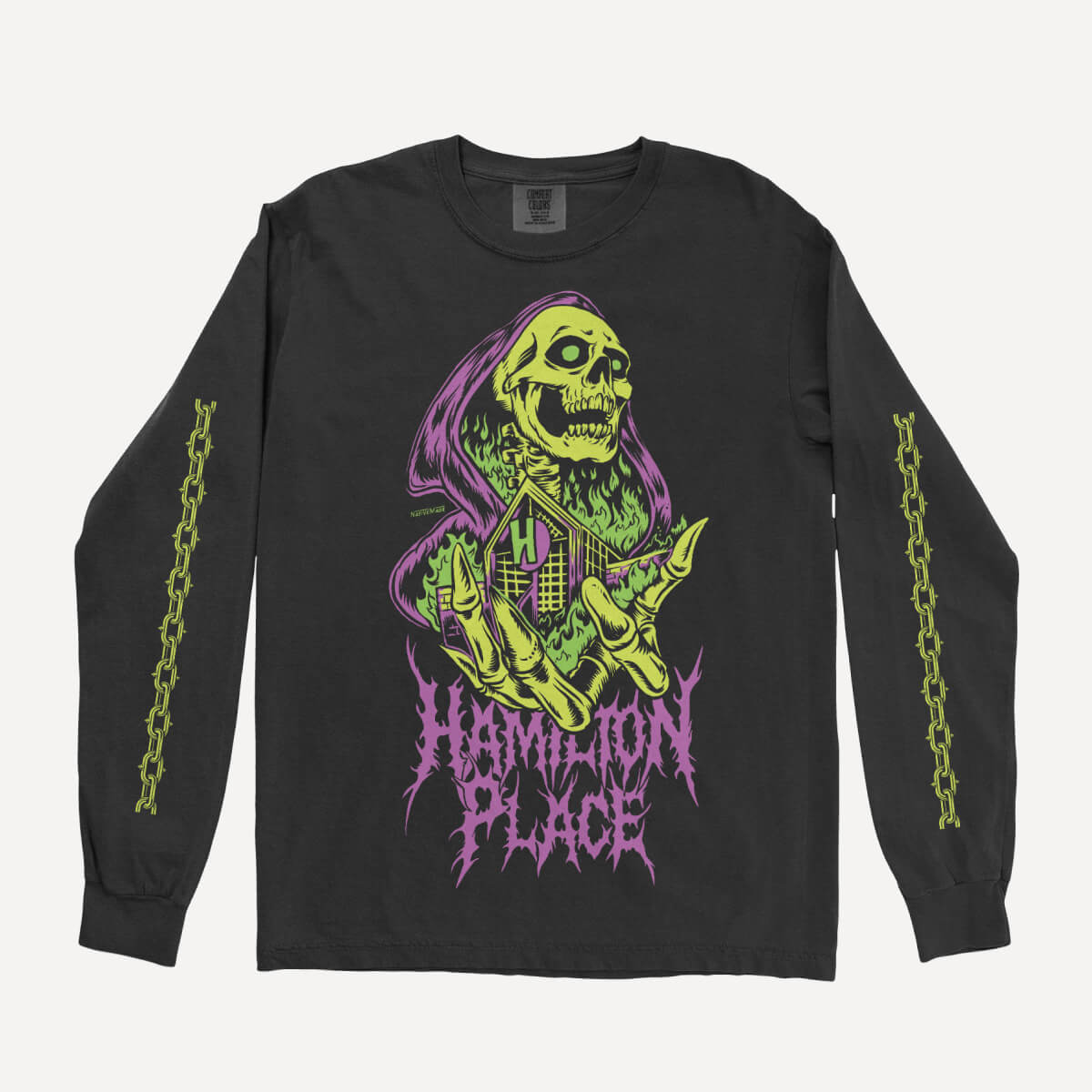 Hamilton Place Death Metal Long Sleeve