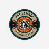 NativeMade Global Raccoon Sticker