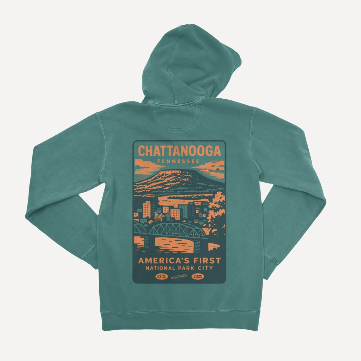 National Park City Hoodie, back