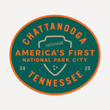 America's First National Park City Sticker