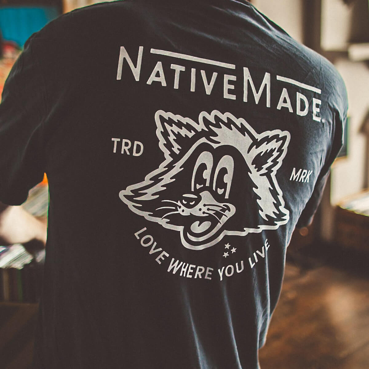 NativeMade "Love Where You Live" Pocket Tee