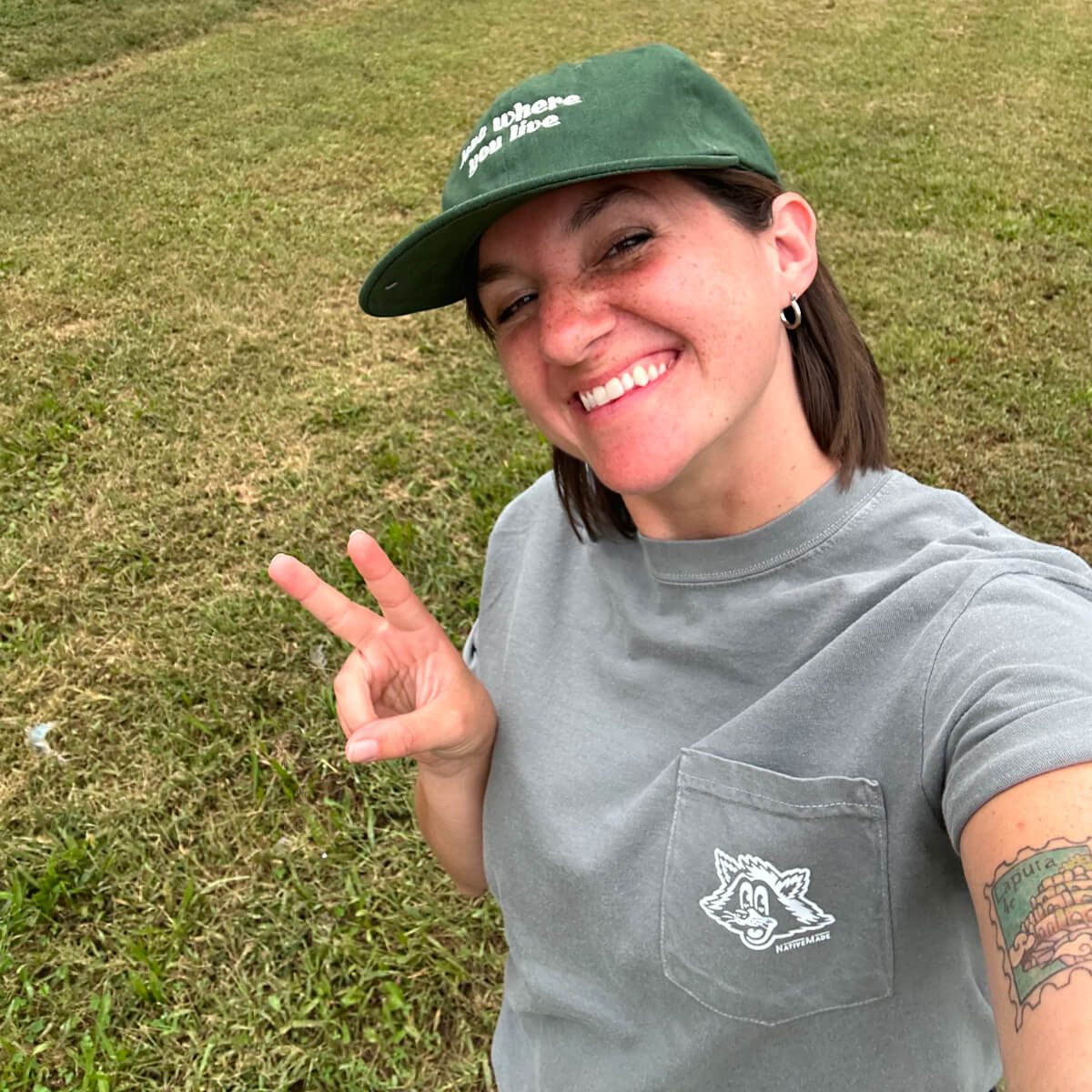 NativeMade "Love Where You Live" Pocket Tee