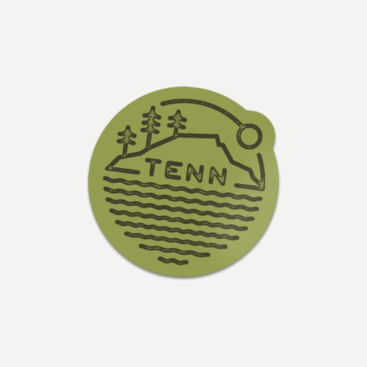 Tenn Badge Sticker