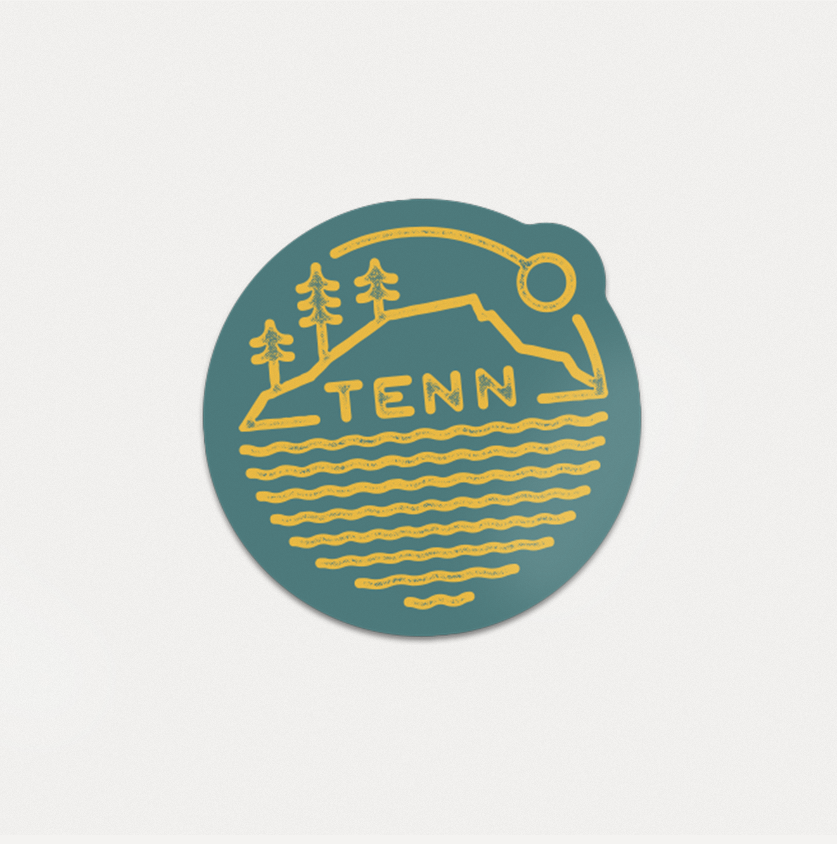 Tenn Badge Sticker