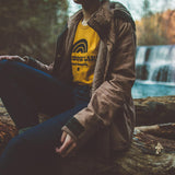 Camiseta del lago arcoiris