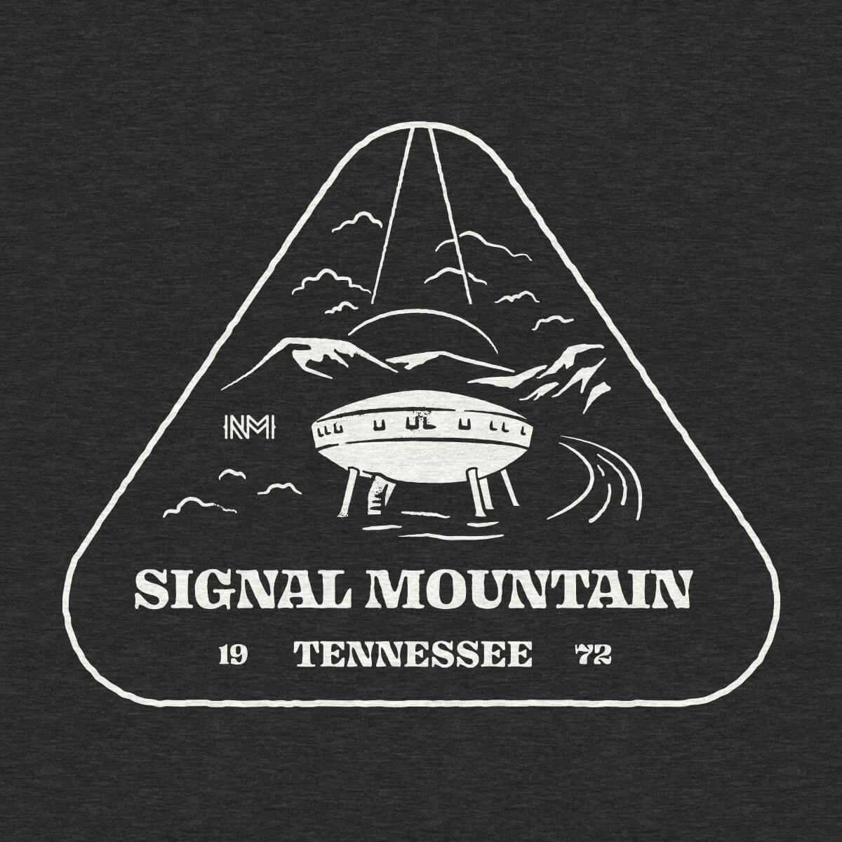 Signal Mtn. Spaceship House Long Sleeve Tee