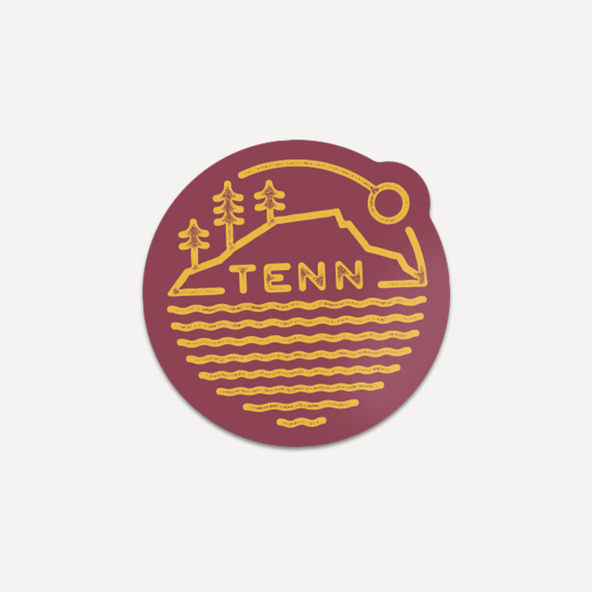 Tenn Badge Sticker